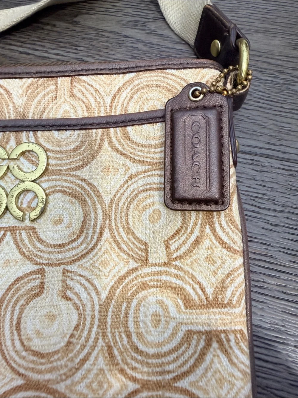 Coach compact crossbody